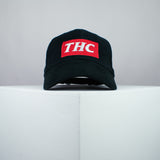 THC / KFC embroidered baseball cap black / brand twisters / cannabis / weed / food / embroidery / patch / dad / hat / cap / clothing // Hatty Hats / iron on patch / dad hat embroidered patch / badge / applique / embroidered / punk patches / trucker hat / snapback / caps / dad hats / baseball hat / mens hat / womens hat / embroidered hat / dad cap / embroidered cap
