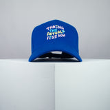 Taking the piss embroidered baseball cap blue / yoga / meditation / anxiety / gift for her / embroidery / patch / hat / dad hat / cap / iron on patch / embroidered patch / badge / applique / embroidered / punk patches / trucker hat / snapback / caps / dad hats / baseball hat / mens hat / womens hat / embroidered hat / dad cap / embroidered cap