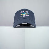 Taking the piss embroidered baseball cap grey / yoga / meditation / anxiety / gift for her / embroidery / patch / hat / dad hat / cap / iron on patch / embroidered patch / badge / applique / embroidered / punk patches / trucker hat / snapback / caps / dad hats / baseball hat / mens hat / womens hat / embroidered hat / dad cap / embroidered cap