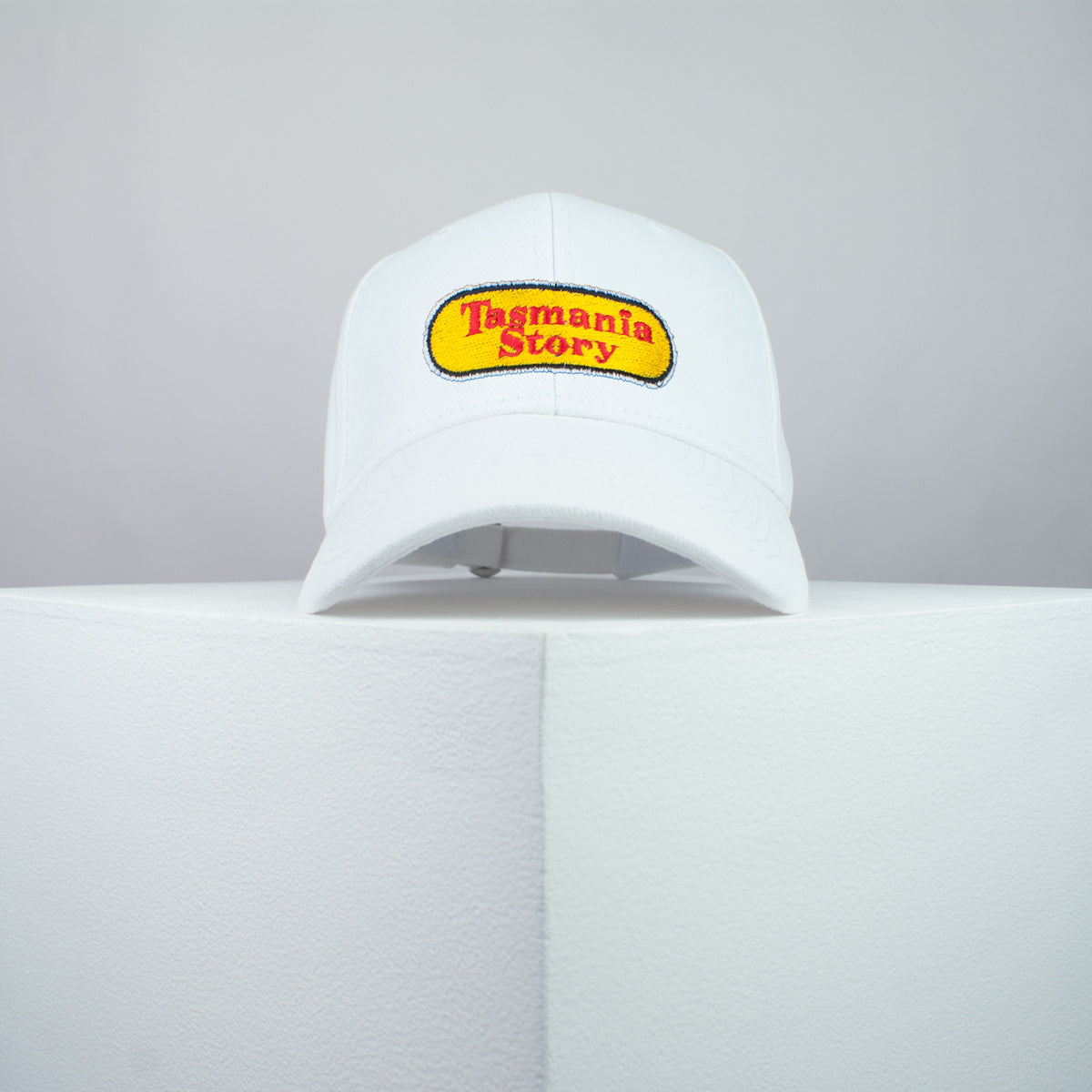 Tasmania Story Nintendo Gameboy game embroidered baseball cap white / retro / vintage / gamer / gaming / embroidery / patch / hat / dad hat / cap / iron on patch / embroidered patch / badge / applique / embroidered / punk patches / trucker hat / snapback / caps / dad hats / baseball hat / mens hat / womens hat / embroidered hat / dad cap / embroidered cap