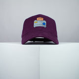 Toaster embroidered baseball cap burgundy / kitchen / bread / miniature / food / embroidery / patch / hat / dad hat / cap / iron on patch / embroidered patch / badge / applique / embroidered / punk patches / trucker hat / snapback / caps / dad hats / baseball hat / mens hat / womens hat / embroidered hat / dad cap / embroidered cap