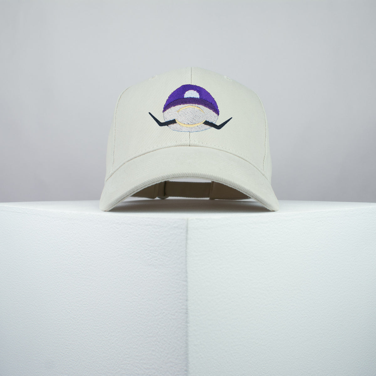 Super Mario Waluigi embroidered baseball cap beige / mario / nintendo / gamer / gaming / embroidery / patch / hat / dad hat / cap / iron on patch / embroidered patch / badge / applique / embroidered / punk patches / trucker hat / snapback / caps / dad hats / baseball hat / mens hat / womens hat / embroidered hat / dad cap / embroidered cap