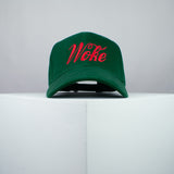 Woke / Coke embroidered baseball cap green / brand twisters / feminist / feminism / food / girl power / Coca Cola / embroidery / patch / dad / hat / cap / clothing // Hatty Hats / iron on patch / dad hat embroidered patch / badge / applique / embroidered / punk patches / trucker hat / snapback / caps / dad hats / baseball hat / mens hat / womens hat / embroidered hat / dad cap / embroidered cap