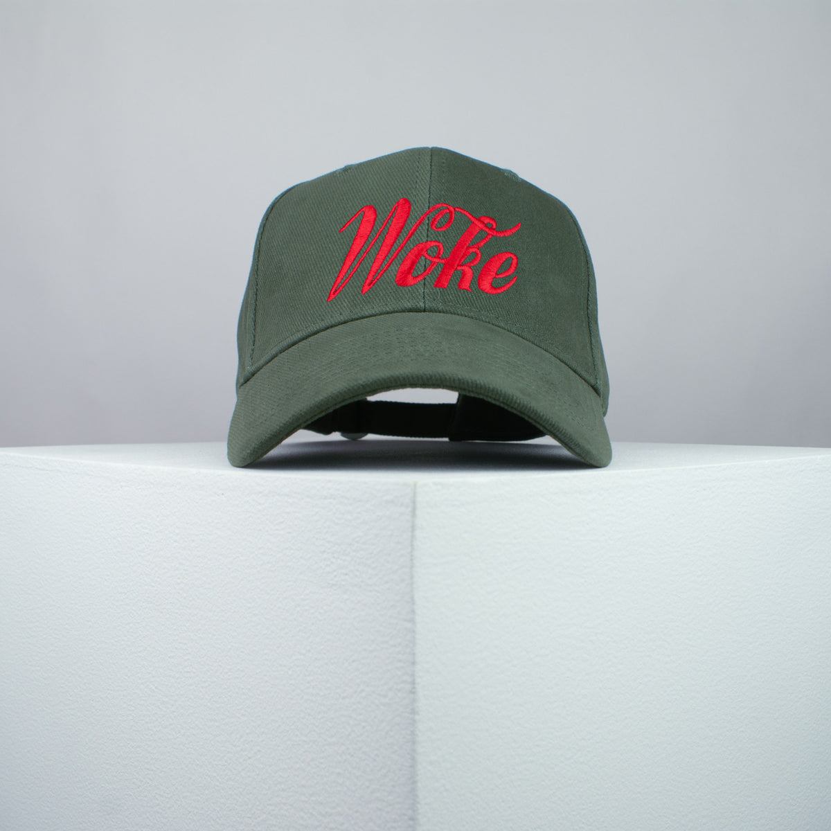 Woke / Coke embroidered baseball cap olive green / brand twisters / feminist / feminism / food / girl power / Coca Cola / embroidery / patch / dad / hat / cap / clothing // Hatty Hats / iron on patch / dad hat embroidered patch / badge / applique / embroidered / punk patches / trucker hat / snapback / caps / dad hats / baseball hat / mens hat / womens hat / embroidered hat / dad cap / embroidered cap