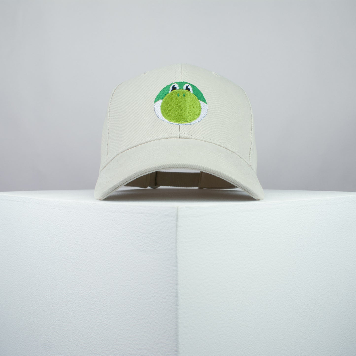 Super Mario Yoshi embroidered baseball cap beige / mario / nintendo / gamer / gaming / embroidery / patch / hat / dad hat / cap / iron on patch / embroidered patch / badge / applique / embroidered / punk patches / trucker hat / snapback / caps / dad hats / baseball hat / mens hat / womens hat / embroidered hat / dad cap / embroidered cap