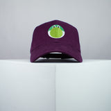 Super Mario Yoshi embroidered baseball cap burgundy / mario / nintendo / gamer / gaming / embroidery / patch / hat / dad hat / cap / iron on patch / embroidered patch / badge / applique / embroidered / punk patches / trucker hat / snapback / caps / dad hats / baseball hat / mens hat / womens hat / embroidered hat / dad cap / embroidered cap