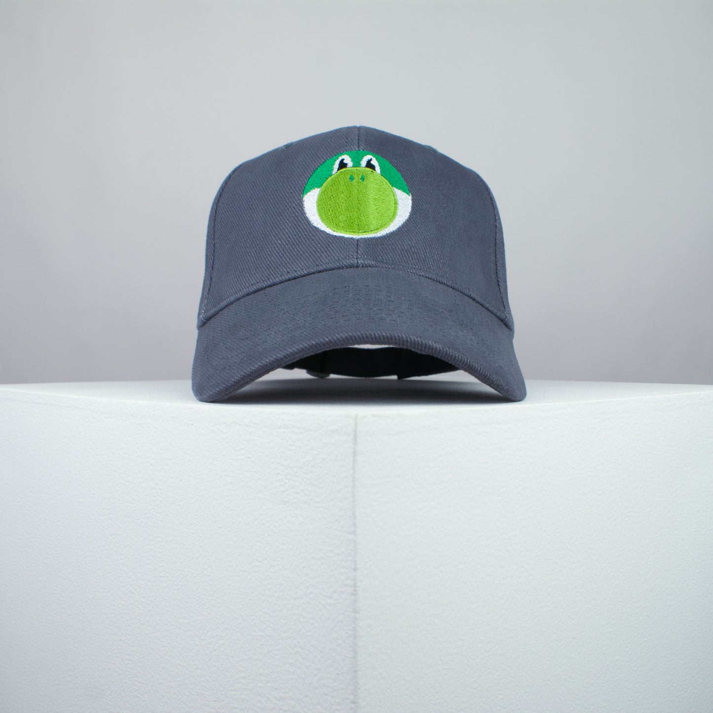 Super Mario Yoshi embroidered baseball cap grey / mario / nintendo / gamer / gaming / embroidery / patch / hat / dad hat / cap / iron on patch / embroidered patch / badge / applique / embroidered / punk patches / trucker hat / snapback / caps / dad hats / baseball hat / mens hat / womens hat / embroidered hat / dad cap / embroidered cap