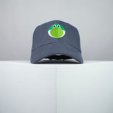 Super Mario Yoshi embroidered baseball cap grey / mario / nintendo / gamer / gaming / embroidery / patch / hat / dad hat / cap / iron on patch / embroidered patch / badge / applique / embroidered / punk patches / trucker hat / snapback / caps / dad hats / baseball hat / mens hat / womens hat / embroidered hat / dad cap / embroidered cap