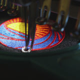 Sunset Wave Iron on Patch
