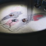 French Bulldog Iron on Patch