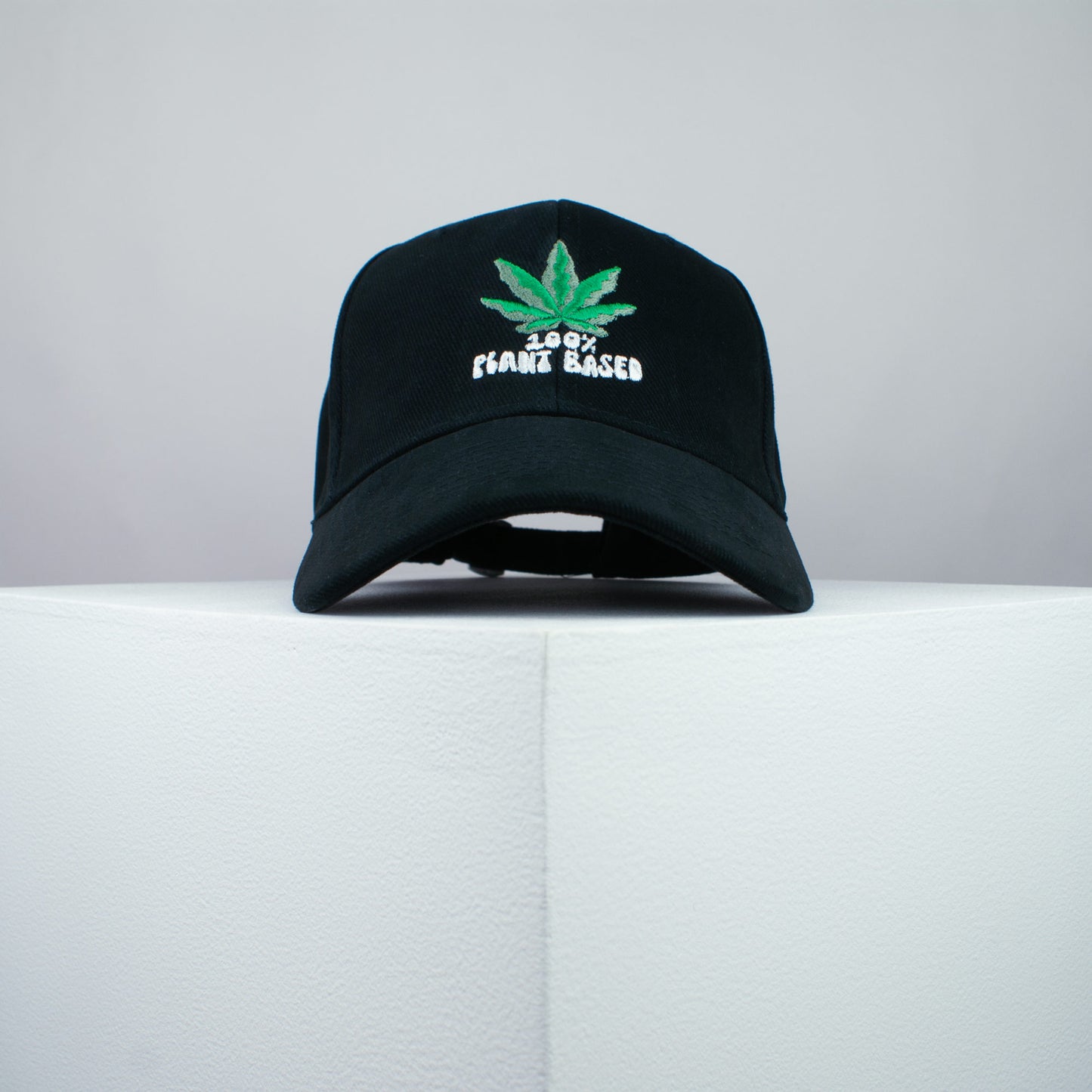 100% Plant based embroidered baseball cap black / weed / marijuana / cannabis / hemp / embroidery / patch / dad / hat / cap / clothing // Hatty Hats / iron on patch / dad hat embroidered patch / badge / applique / embroidered / punk patches / trucker hat / snapback / caps / dad hats / baseball hat / mens hat / womens hat / embroidered hat / dad cap / embroidered cap