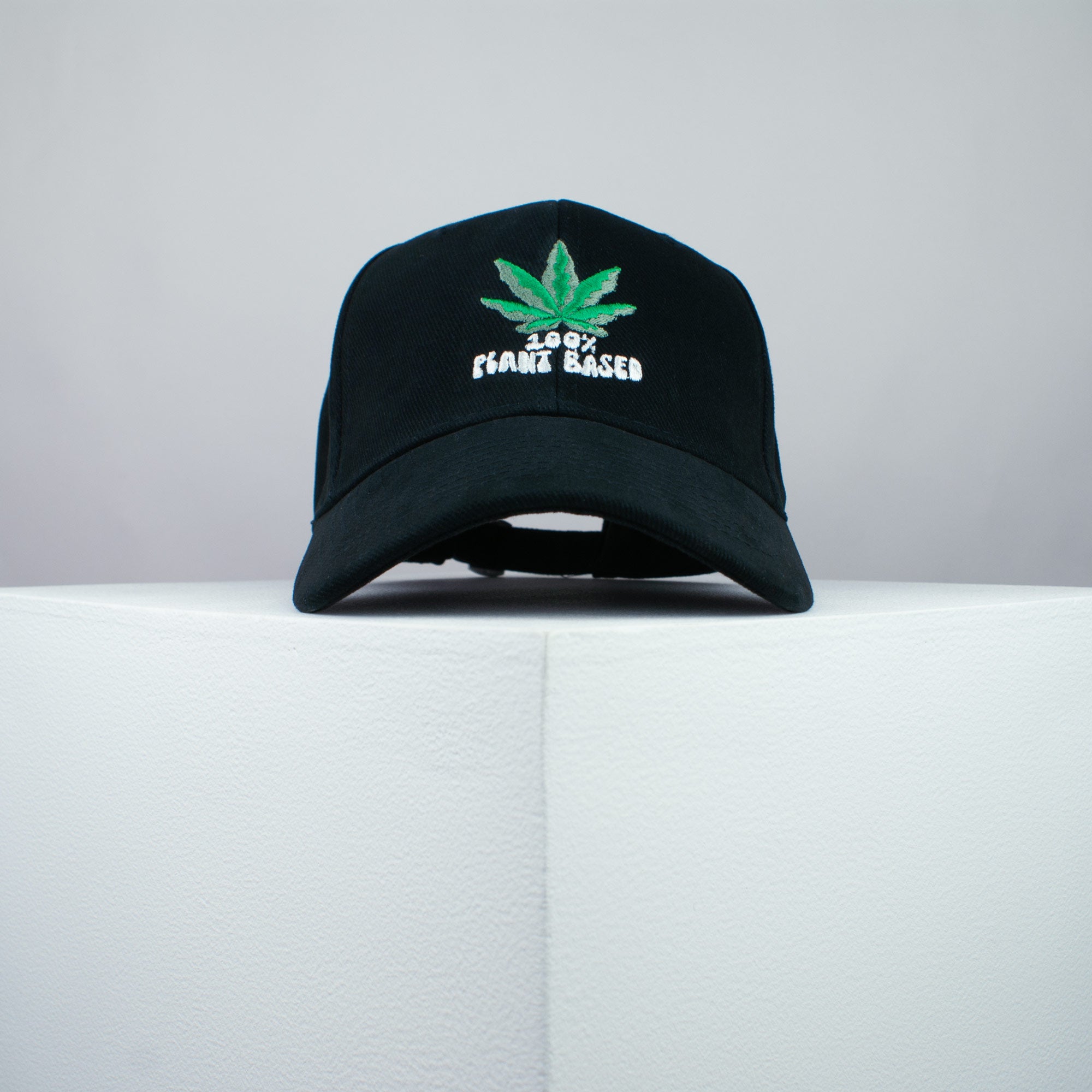 100% Plant based embroidered baseball cap black / weed / marijuana / cannabis / hemp / embroidery / patch / dad / hat / cap / clothing // Hatty Hats / iron on patch / dad hat embroidered patch / badge / applique / embroidered / punk patches / trucker hat / snapback / caps / dad hats / baseball hat / mens hat / womens hat / embroidered hat / dad cap / embroidered cap