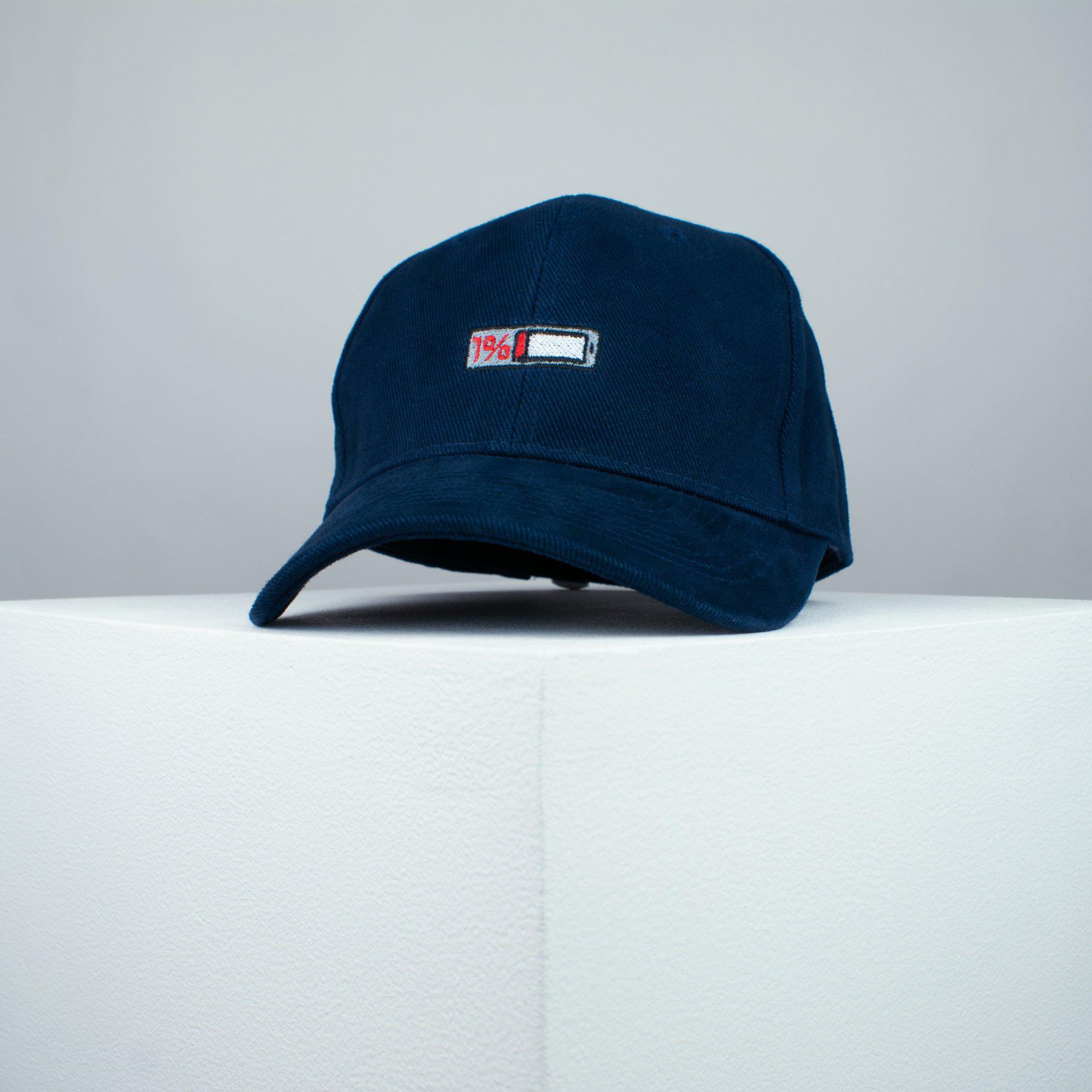 1% Battery embroidered baseball cap (8 hat colours) / iPhone / gift / phone / embroidery / patch / hat / dad hat / cap / iron on patch / embroidered patch / badge / applique / embroidered / punk patches / trucker hat / snapback / caps / dad hats / baseball hat / mens hat / womens hat / embroidered hat / dad cap / embroidered cap 3