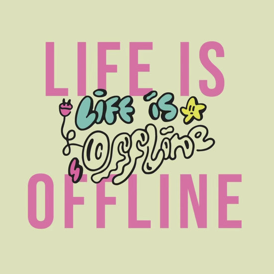 Life is Offline embroidered baseball cap (8 hat colours) / happy hippie / boho / bohemian / holiday / embroidery / patch / hat / dad hat / cap / iron on patch / embroidered patch / badge / applique / embroidered / punk patches / trucker hat / snapback / caps / dad hats / baseball hat / mens hat / womens hat / embroidered hat / dad cap / embroidered cap 10