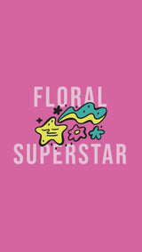 Floral Superstar embroidered baseball cap (8 hat colours) / happy hippie / boho / bohemian / star / embroidery / patch / hat / dad hat / cap / iron on patch / embroidered patch / badge / applique / embroidered / punk patches / trucker hat / snapback / caps / dad hats / baseball hat / mens hat / womens hat / embroidered hat / dad cap / embroidered cap 10