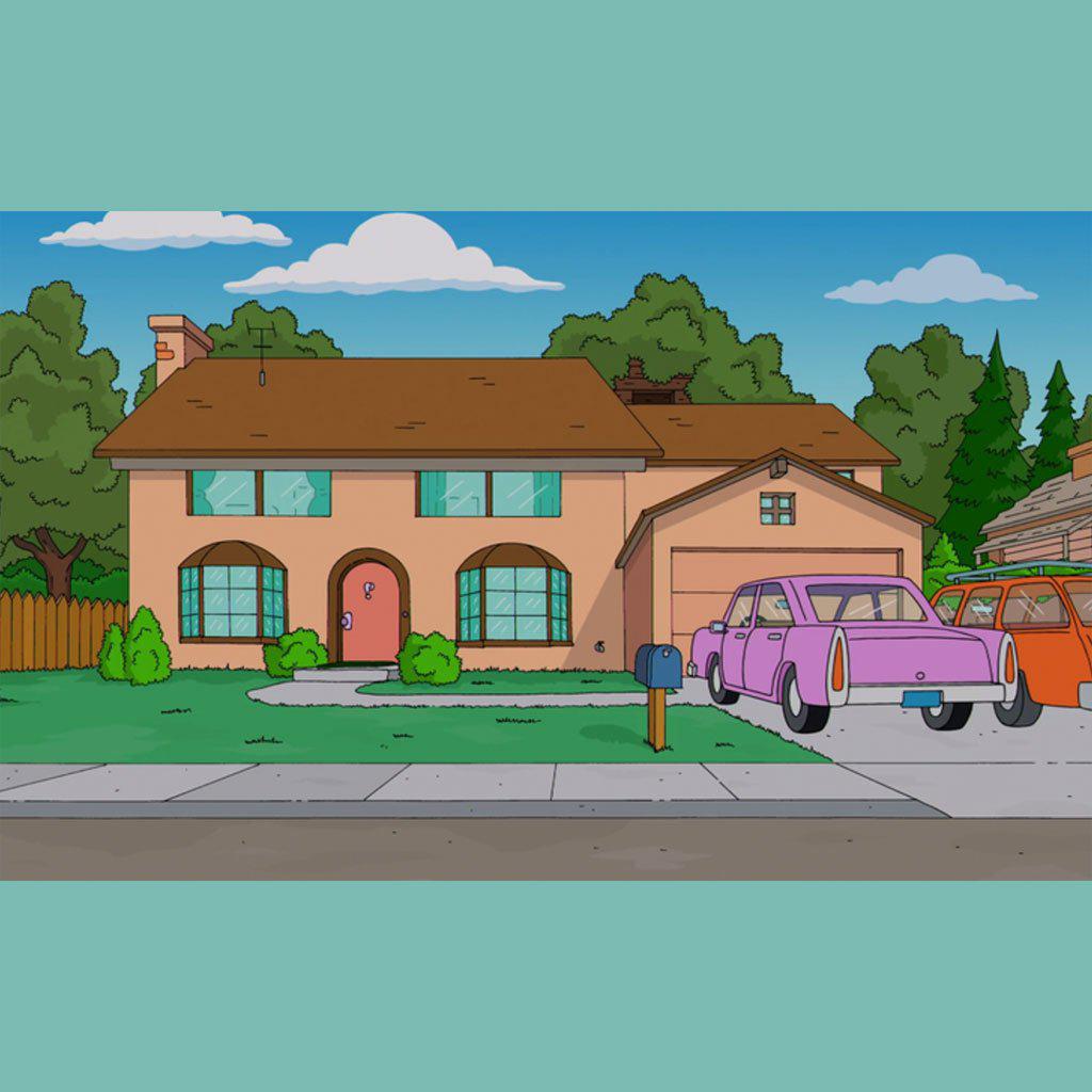 742 Evergreen terrace iron on patch (simpsons house - the simpsons) / simpsons / patches / the simpsons / embroidery / patch / enamel pin / pin / embroidered patch / back patch / patches for jackets / badge / applique / embroidered / feminist patch / punk patches / iron on patches / punk patch / band patches / backpatch / patches iron on / appliques / sew on patch / jacket patch 2