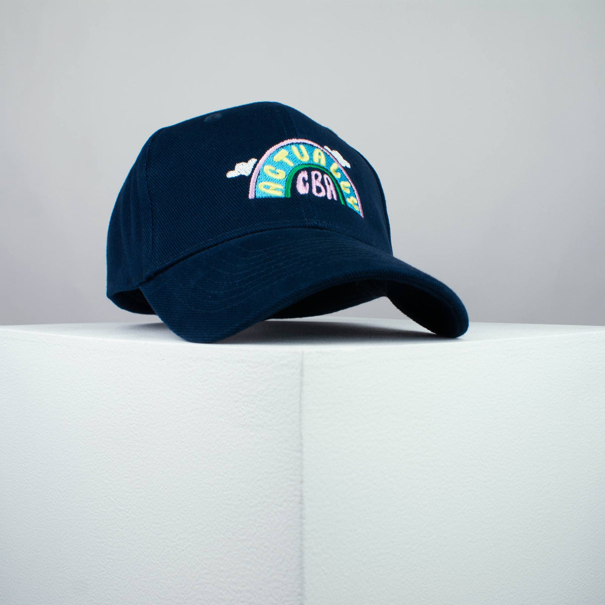 Actually CBA embroidered baseball cap (8 hat colours) / yoga / meditation / anxiety / gift for her / embroidery / patch / hat / dad hat / cap / iron on patch / embroidered patch / badge / applique / embroidered / punk patches / trucker hat / snapback / caps / dad hats / baseball hat / mens hat / womens hat / embroidered hat / dad cap / embroidered cap 1
