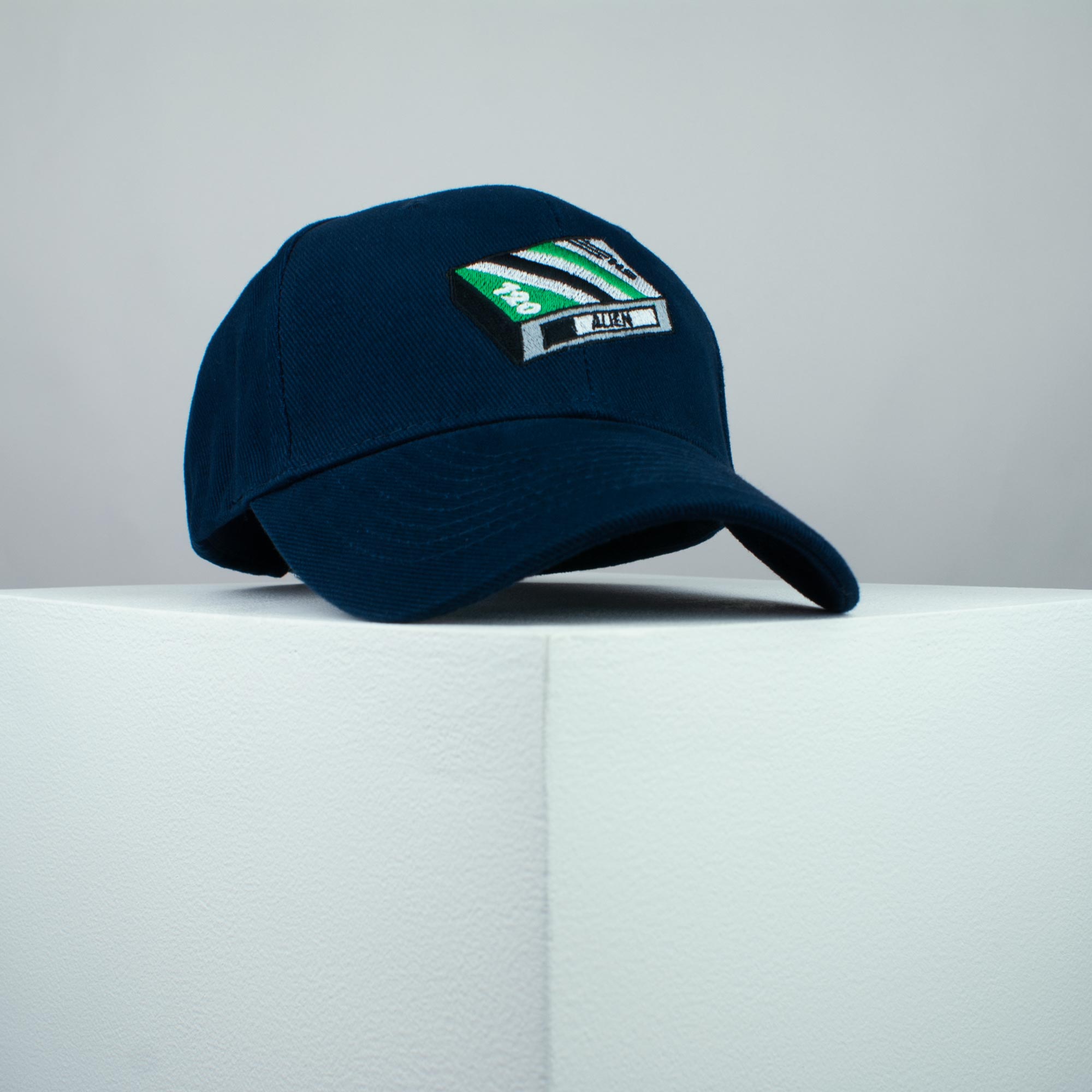 Alien Movie embroidered baseball cap (8 hat colours) / Retro VHS / UFO / Movie / Predator / Aliens / embroidery / patch / dad / hat / cap / clothing // Hatty Hats / iron on patch / dad hat embroidered patch / badge / applique / embroidered / punk patches / trucker hat / snapback / caps / dad hats / baseball hat / mens hat / womens hat / embroidered hat / dad cap / embroidered cap 1