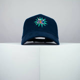 Be a nice human embroidered baseball cap navy / 90s / retro / vintage / rainbow / embroidery / patch / hat / dad hat / cap / iron on patch / embroidered patch / badge / applique / embroidered / punk patches / trucker hat / snapback / caps / dad hats / baseball hat / mens hat / womens hat / embroidered hat / dad cap / embroidered cap