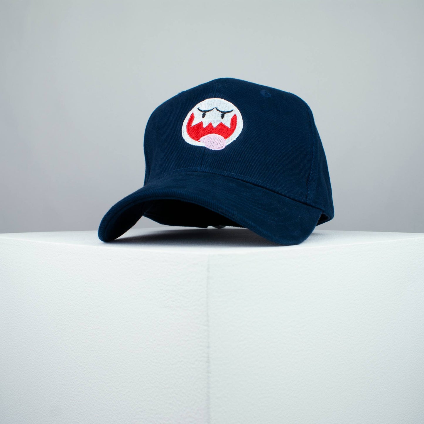 Super Mario Boo embroidered baseball cap (8 hat colours) / mario / nintendo / gamer / gaming / embroidery / patch / hat / dad hat / cap / iron on patch / embroidered patch / badge / applique / embroidered / punk patches / trucker hat / snapback / caps / dad hats / baseball hat / mens hat / womens hat / embroidered hat / dad cap / embroidered cap 2