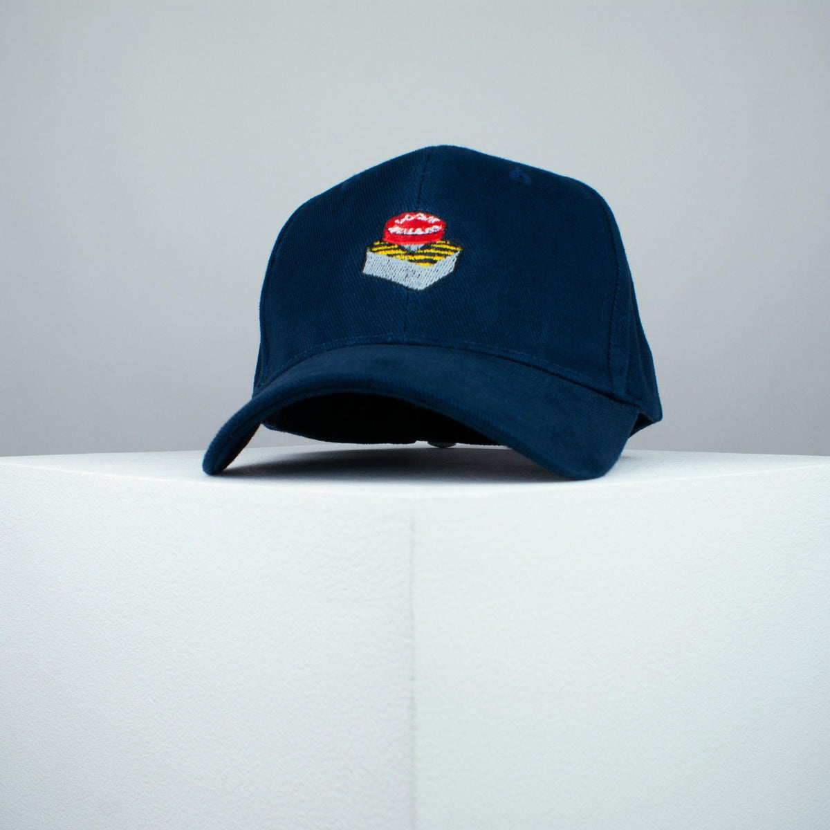 Boom button embroidered baseball cap (8 hat colours) / button / gift / anxiety / embroidery / patch / hat / dad hat / cap / iron on patch / embroidered patch / badge / applique / embroidered / punk patches / trucker hat / snapback / caps / dad hats / baseball hat / mens hat / womens hat / embroidered hat / dad cap / embroidered cap 2