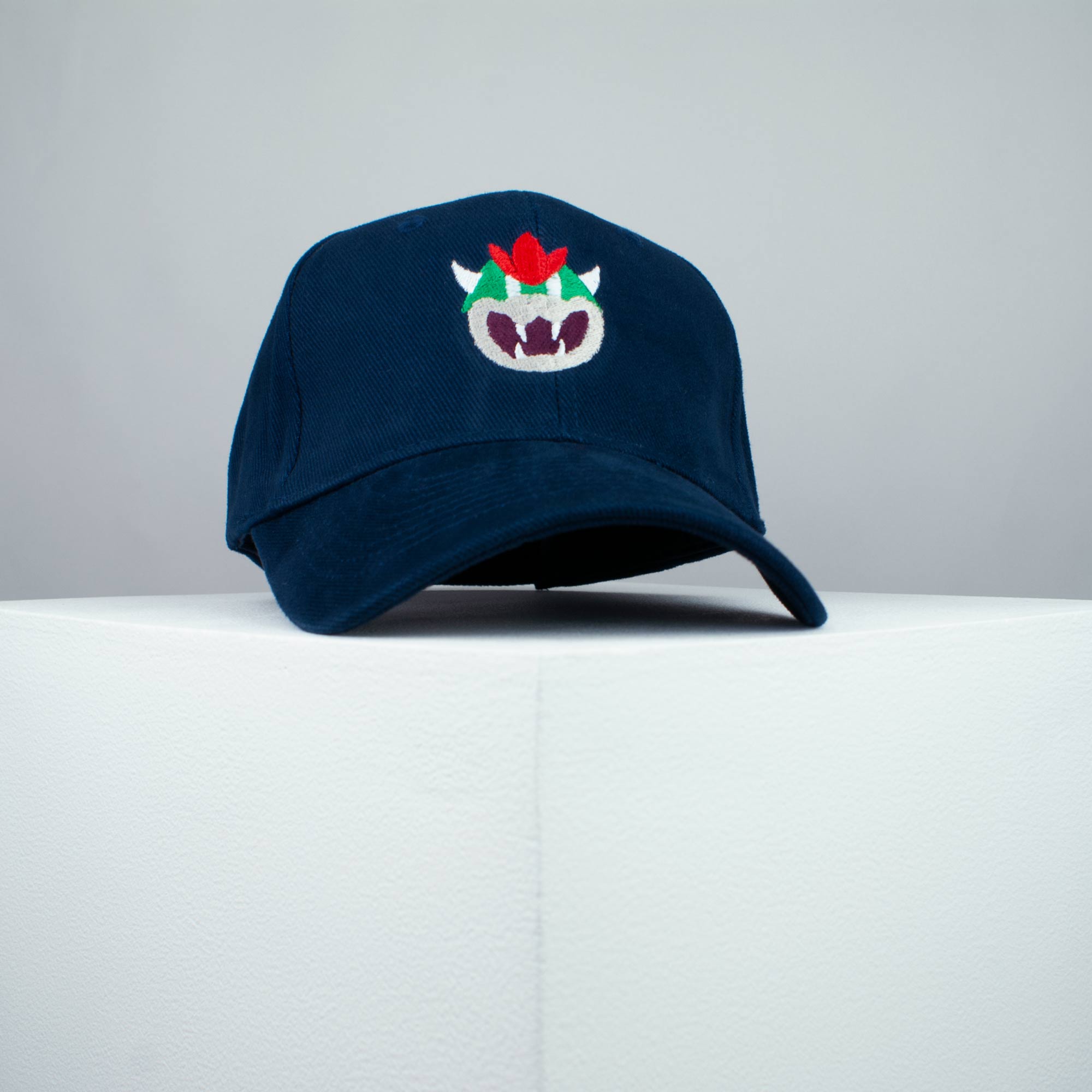 Super Mario Bowser embroidered baseball cap (8 hat colours) / mario / nintendo / gamer / gaming / embroidery / patch / hat / dad hat / cap / iron on patch / embroidered patch / badge / applique / embroidered / punk patches / trucker hat / snapback / caps / dad hats / baseball hat / mens hat / womens hat / embroidered hat / dad cap / embroidered cap 1