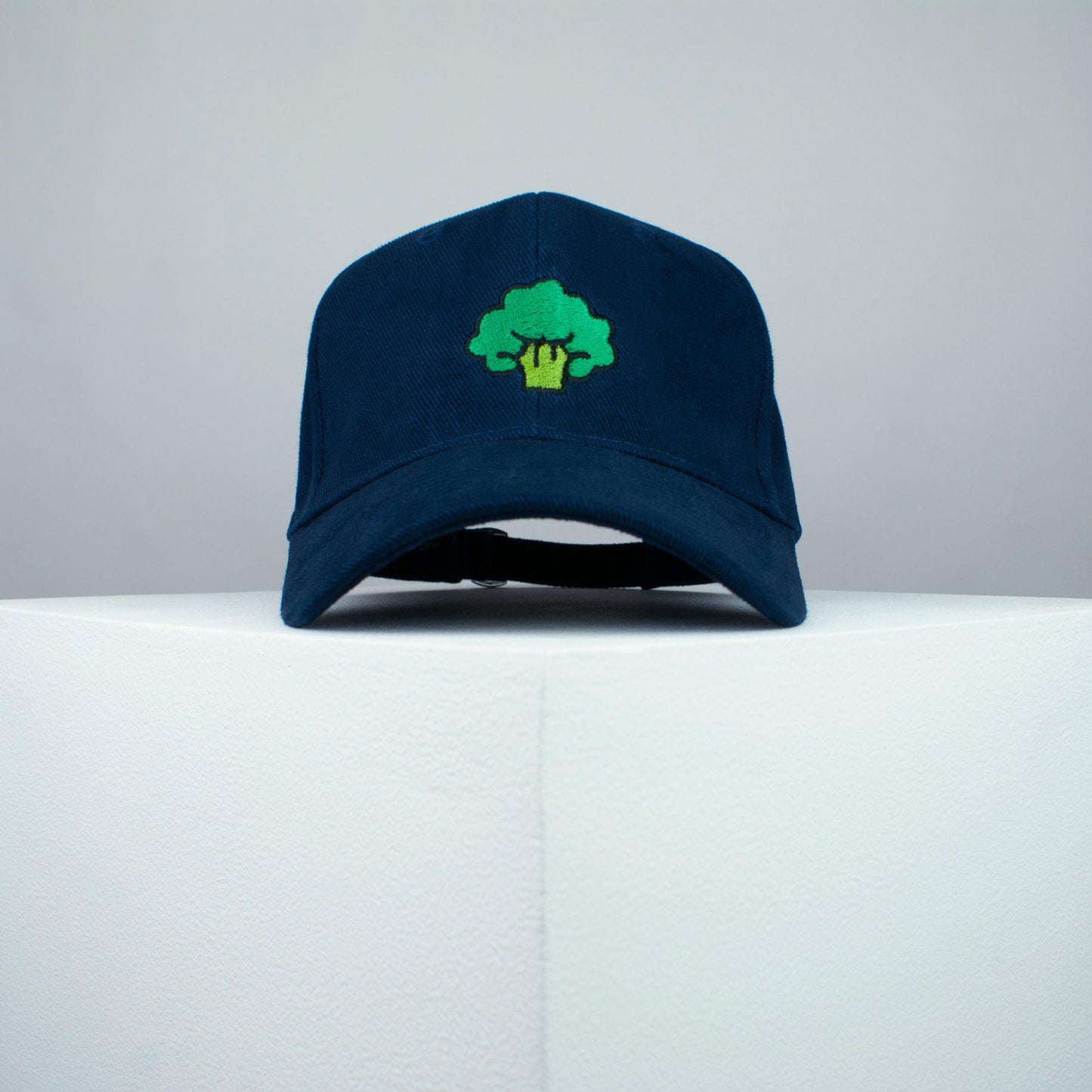 Broccoli embroidered baseball cap navy / vegan / gift / vegan gift / embroidery / patch / hat / dad hat / cap / iron on patch / embroidered patch / badge / applique / embroidered / punk patches / trucker hat / snapback / caps / dad hats / baseball hat / mens hat / womens hat / embroidered hat / dad cap / embroidered cap