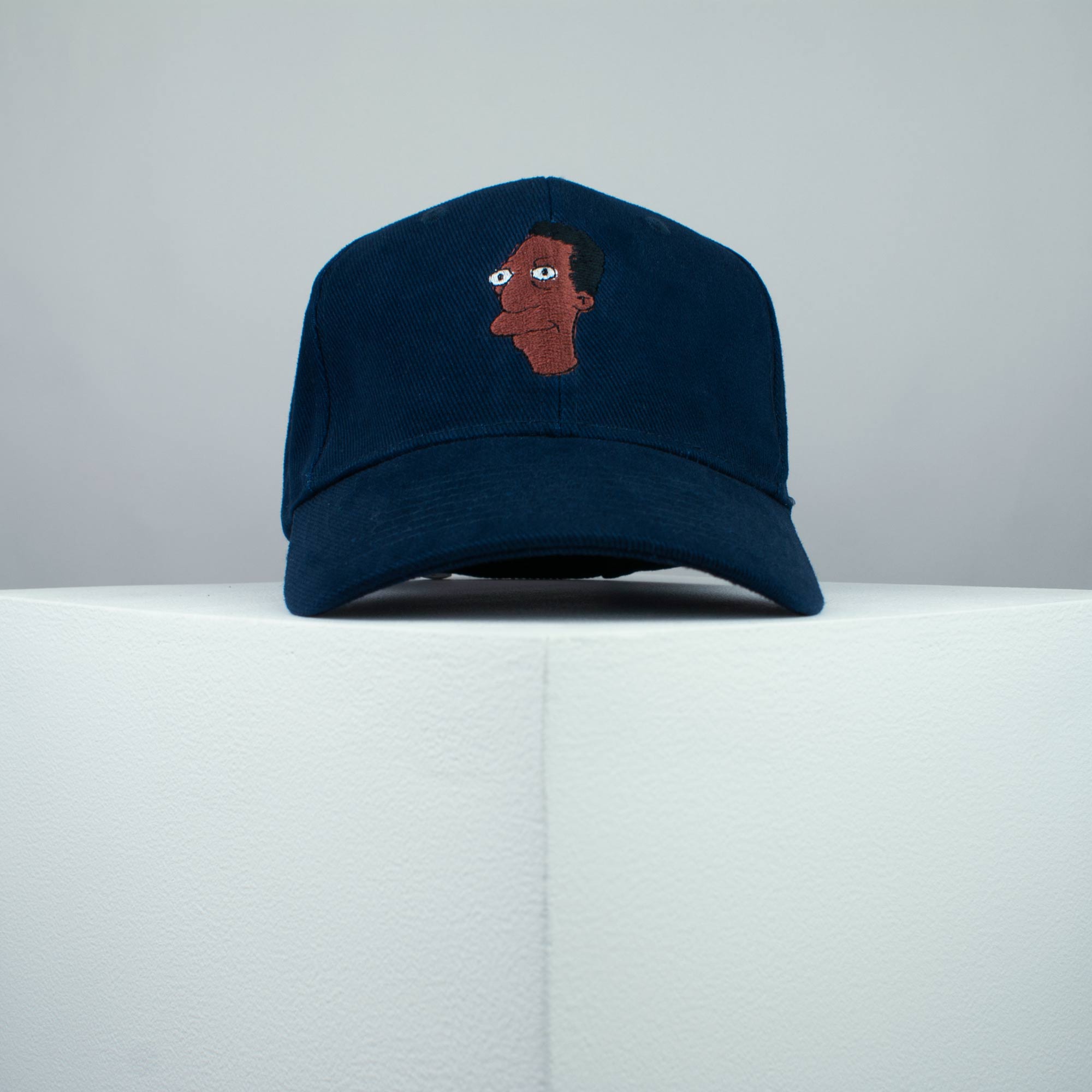 Carl Carlson embroidered baseball cap navy / the simpsons / bart / marge / homer / embroidery / patch / hat / dad hat / cap / iron on patch / embroidered patch / badge / applique / embroidered / punk patches / trucker hat / snapback / caps / dad hats / baseball hat / mens hat / womens hat / embroidered hat / dad cap / embroidered cap