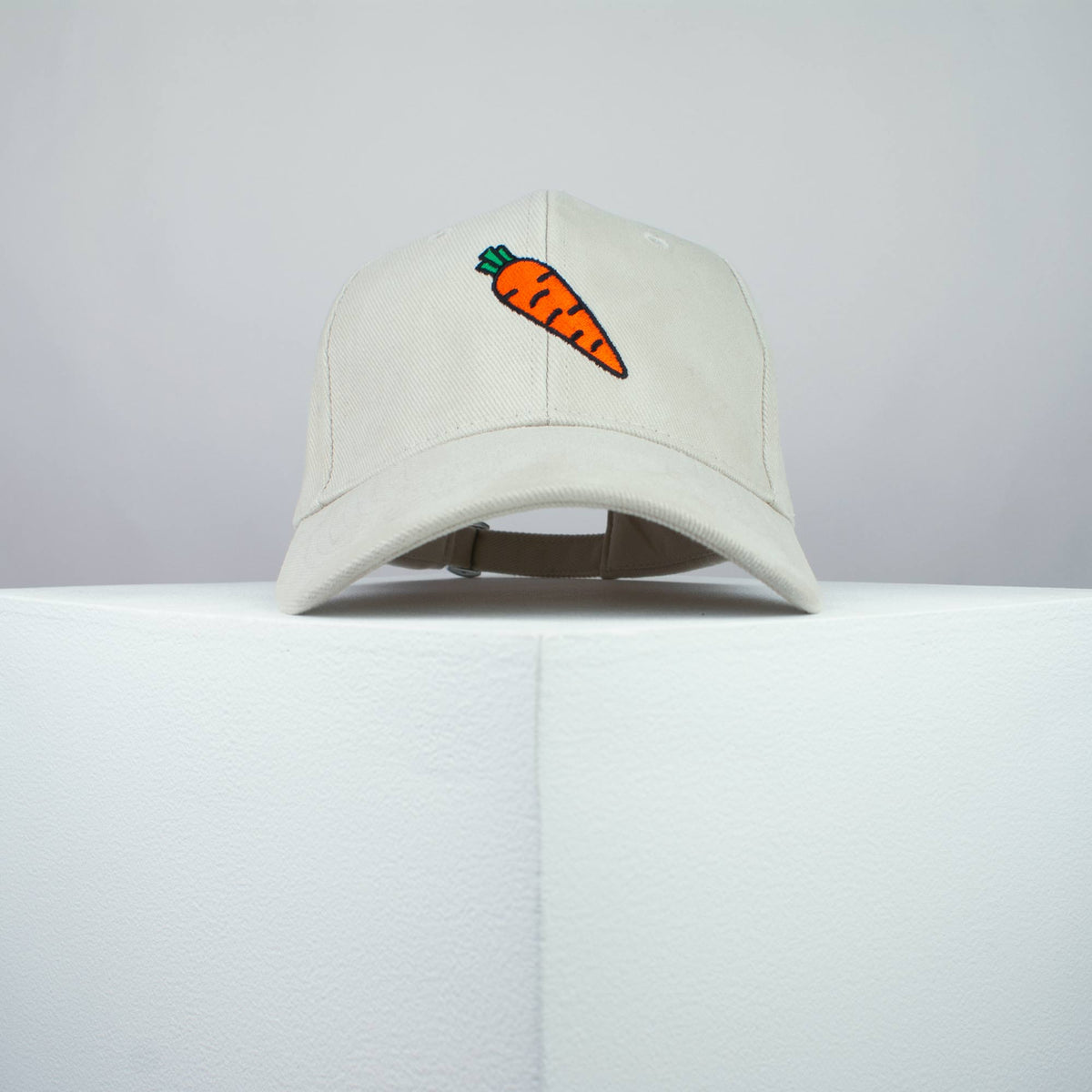 Carrot embroidered baseball cap beige / bunny / easter / rabbit / carrots / embroidery / patch / hat / dad hat / cap / iron on patch / embroidered patch / badge / applique / embroidered / punk patches / trucker hat / snapback / caps / dad hats / baseball hat / mens hat / womens hat / embroidered hat / dad cap / embroidered cap