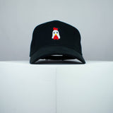 Chicken embroidered baseball cap black / bird / patches / animal / embroidery / patch / hat / dad hat / cap / iron on patch / embroidered patch / badge / applique / embroidered / punk patches / trucker hat / snapback / caps / dad hats / baseball hat / mens hat / womens hat / embroidered hat / dad cap / embroidered cap / website