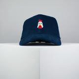 Chicken embroidered baseball cap navy / bird / patches / animal / embroidery / patch / hat / dad hat / cap / iron on patch / embroidered patch / badge / applique / embroidered / punk patches / trucker hat / snapback / caps / dad hats / baseball hat / mens hat / womens hat / embroidered hat / dad cap / embroidered cap / website