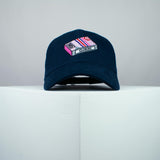 Clueless movie embroidered baseball cap navy / Retro VHS / Cher / 90s / video / gift for her / embroidery / patch / dad / hat / cap / clothing // Hatty Hats / iron on patch / dad hat embroidered patch / badge / applique / embroidered / punk patches / trucker hat / snapback / caps / dad hats / baseball hat / mens hat / womens hat / embroidered hat / dad cap / embroidered cap