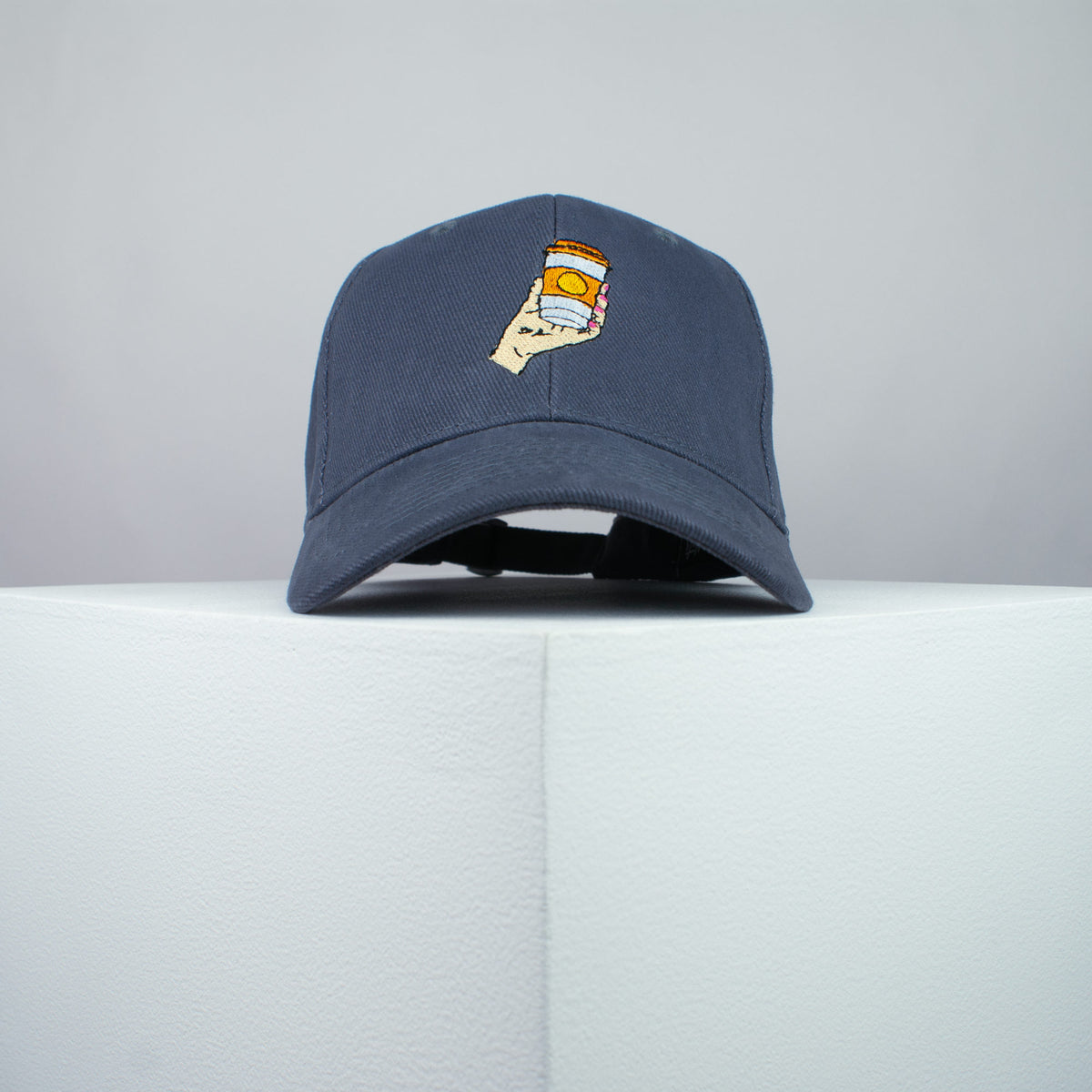 Coffee crazy embroidered baseball cap grey / coffee mug / patches / coffee / embroidery / patch / hat / dad hat / cap / iron on patch / embroidered patch / badge / applique / embroidered / punk patches / trucker hat / snapback / caps / dad hats / baseball hat / mens hat / womens hat / embroidered hat / dad cap / embroidered cap / website
