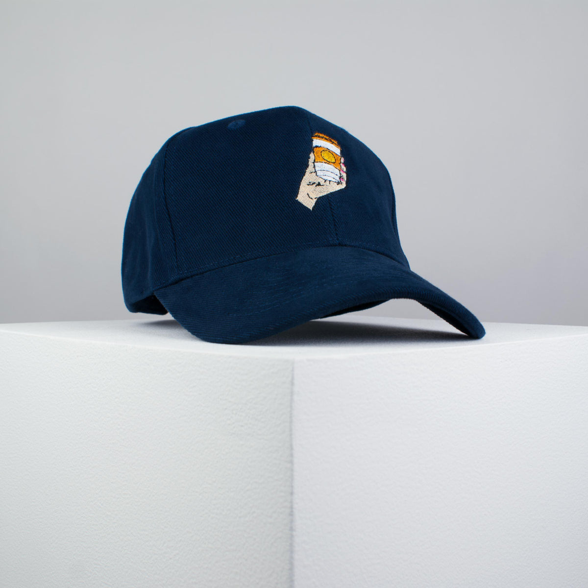 Coffee crazy embroidered baseball cap navy / coffee mug / patches / coffee / embroidery / patch / hat / dad hat / cap / iron on patch / embroidered patch / badge / applique / embroidered / punk patches / trucker hat / snapback / caps / dad hats / baseball hat / mens hat / womens hat / embroidered hat / dad cap / embroidered cap / website 1