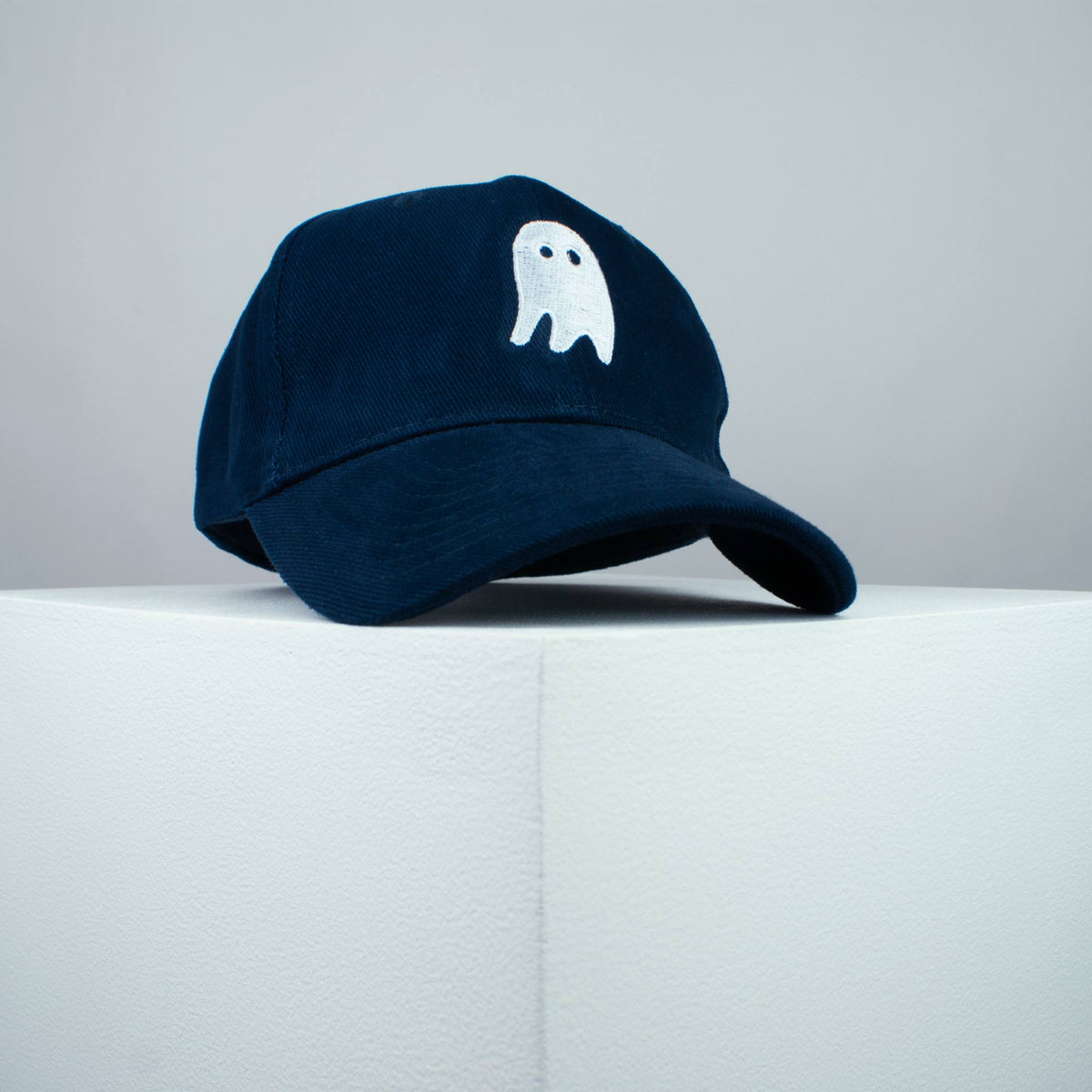 Crazy Ghost embroidered baseball cap (8 hat colours) / halloween / spooky / costume / cute / embroidery / patch / hat / dad hat / cap / iron on patch / embroidered patch / badge / applique / embroidered / punk patches / trucker hat / snapback / caps / dad hats / baseball hat / mens hat / womens hat / embroidered hat / dad cap / embroidered cap 1