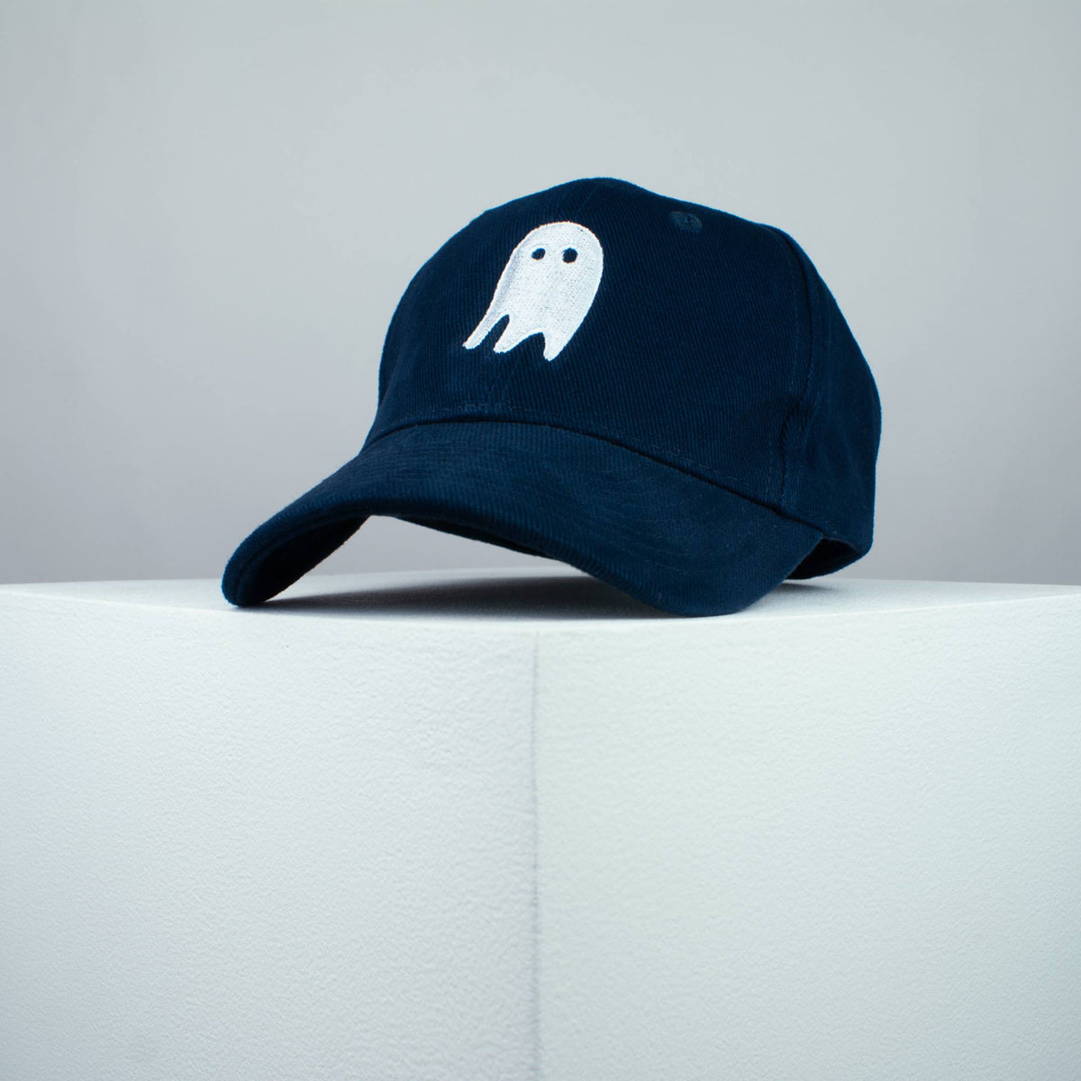 Crazy Ghost embroidered baseball cap (8 hat colours) / halloween / spooky / costume / cute / embroidery / patch / hat / dad hat / cap / iron on patch / embroidered patch / badge / applique / embroidered / punk patches / trucker hat / snapback / caps / dad hats / baseball hat / mens hat / womens hat / embroidered hat / dad cap / embroidered cap 2