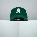 Crazy Ghost embroidered baseball cap green / halloween / spooky / costume / cute / embroidery / patch / hat / dad hat / cap / iron on patch / embroidered patch / badge / applique / embroidered / punk patches / trucker hat / snapback / caps / dad hats / baseball hat / mens hat / womens hat / embroidered hat / dad cap / embroidered cap