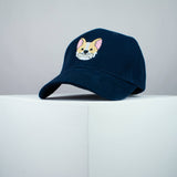 Cute Corgi bone embroidered baseball cap (8 hat colours) / dog lover / puppy / pet / welsh / embroidery / patch / hat / dad hat / cap / iron on patch / embroidered patch / badge / applique / embroidered / punk patches / trucker hat / snapback / caps / dad hats / baseball hat / mens hat / womens hat / embroidered hat / dad cap / embroidered cap 2