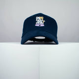 Cute Hungry Kitty embroidered baseball cap navy / cat / kitten / bowl / dog / embroidery / patch / hat / dad hat / cap / iron on patch / embroidered patch / badge / applique / embroidered / punk patches / trucker hat / snapback / caps / dad hats / baseball hat / mens hat / womens hat / embroidered hat / dad cap / embroidered cap