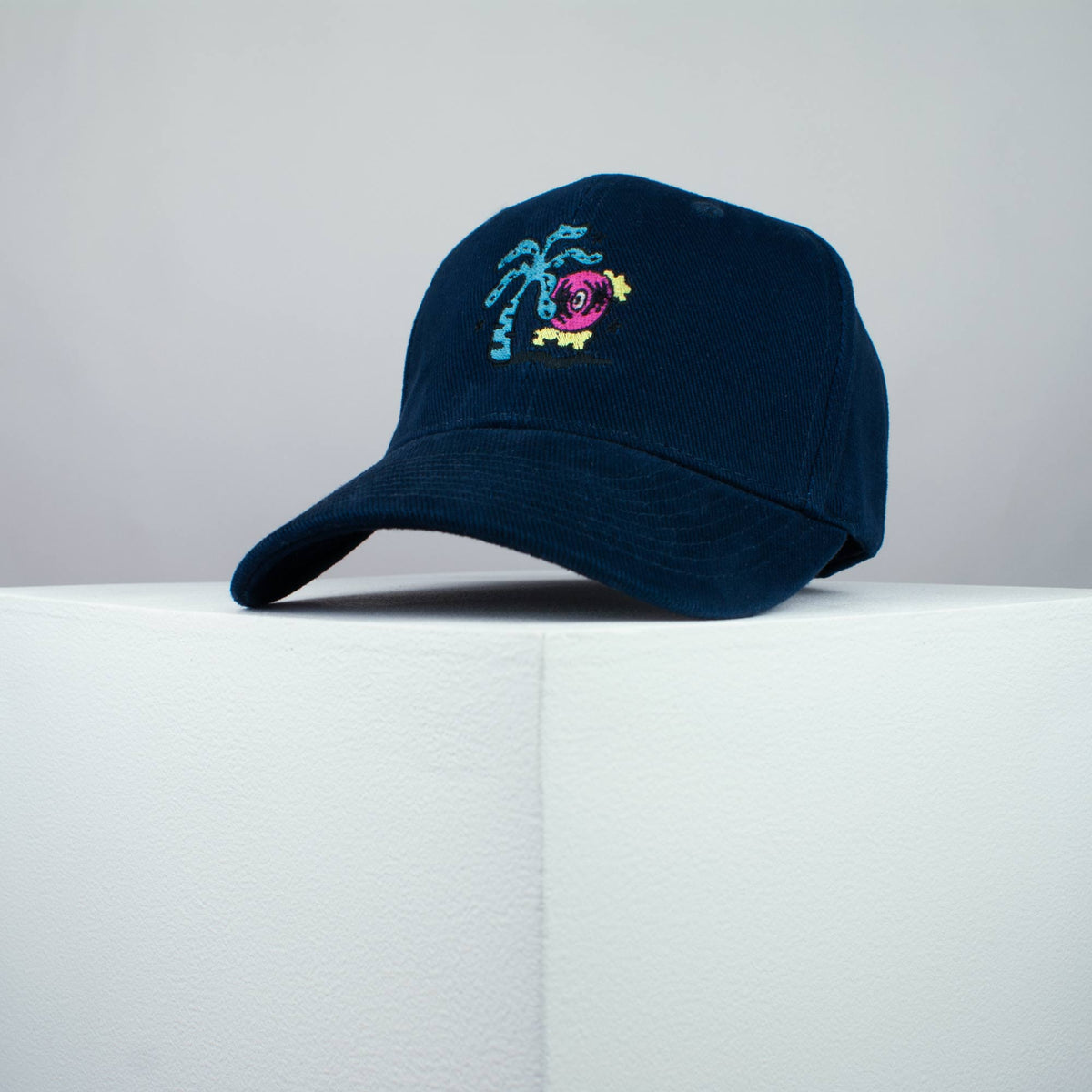 Disco Palm embroidered baseball cap (8 hat colours) / happy hippie / boho / bohemian / beach / embroidery / patch / hat / dad hat / cap / iron on patch / embroidered patch / badge / applique / embroidered / punk patches / trucker hat / snapback / caps / dad hats / baseball hat / mens hat / womens hat / embroidered hat / dad cap / embroidered cap 2