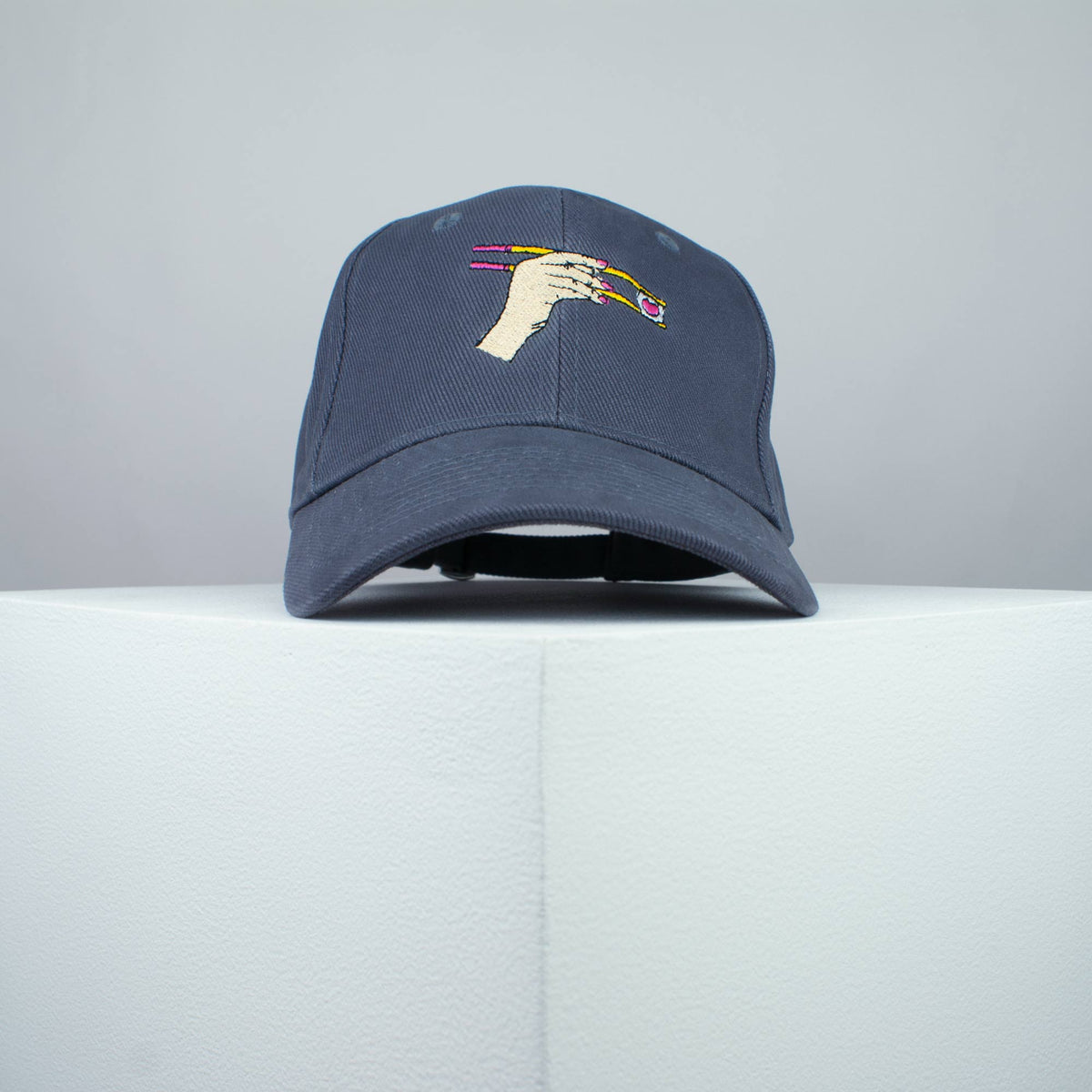 Eat sushi embroidered baseball cap grey / japanese / patches / food / embroidery / patch / hat / dad hat / cap / iron on patch / embroidered patch / badge / applique / embroidered / punk patches / trucker hat / snapback / caps / dad hats / baseball hat / mens hat / womens hat / embroidered hat / dad cap / embroidered cap / website