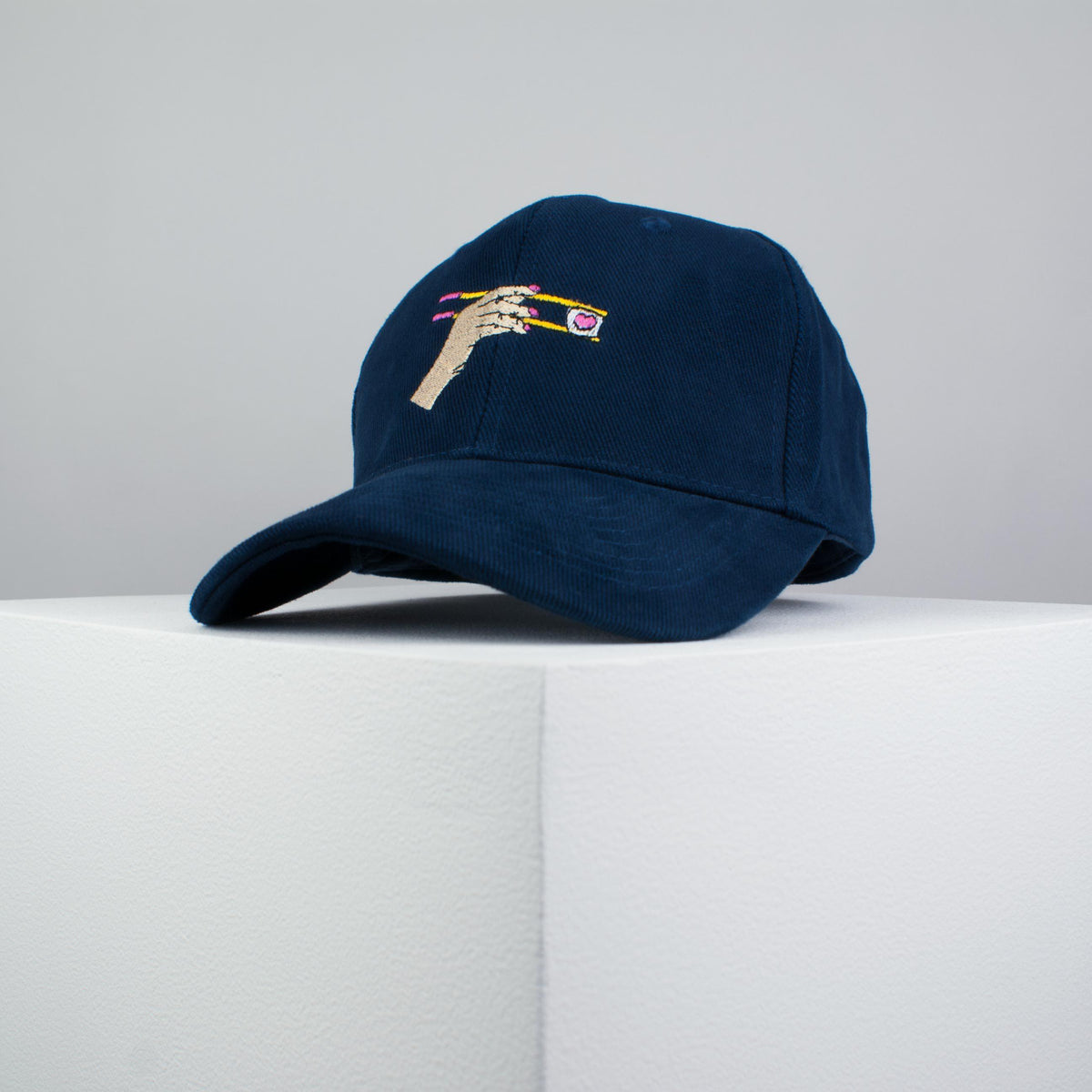 Eat Sushi Baseball Cap – Hatty Hats Embroidery