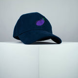 Eggplant embroidered baseball cap (8 hat colours) / aubergine / vegetable / emoji / vegan / embroidery / patch / hat / dad hat / cap / iron on patch / embroidered patch / badge / applique / embroidered / punk patches / trucker hat / snapback / caps / dad hats / baseball hat / mens hat / womens hat / embroidered hat / dad cap / embroidered cap 1