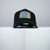 Flowers with Peace embroidered baseball cap black / japanese / japan / flower / floral / streetwear / embroidery / patch / dad / hat / cap / clothing // Hatty Hats / iron on patch / dad hat embroidered patch / badge / applique / embroidered / punk patches / trucker hat / snapback / caps / dad hats / baseball hat / mens hat / womens hat / embroidered hat / dad cap / embroidered cap