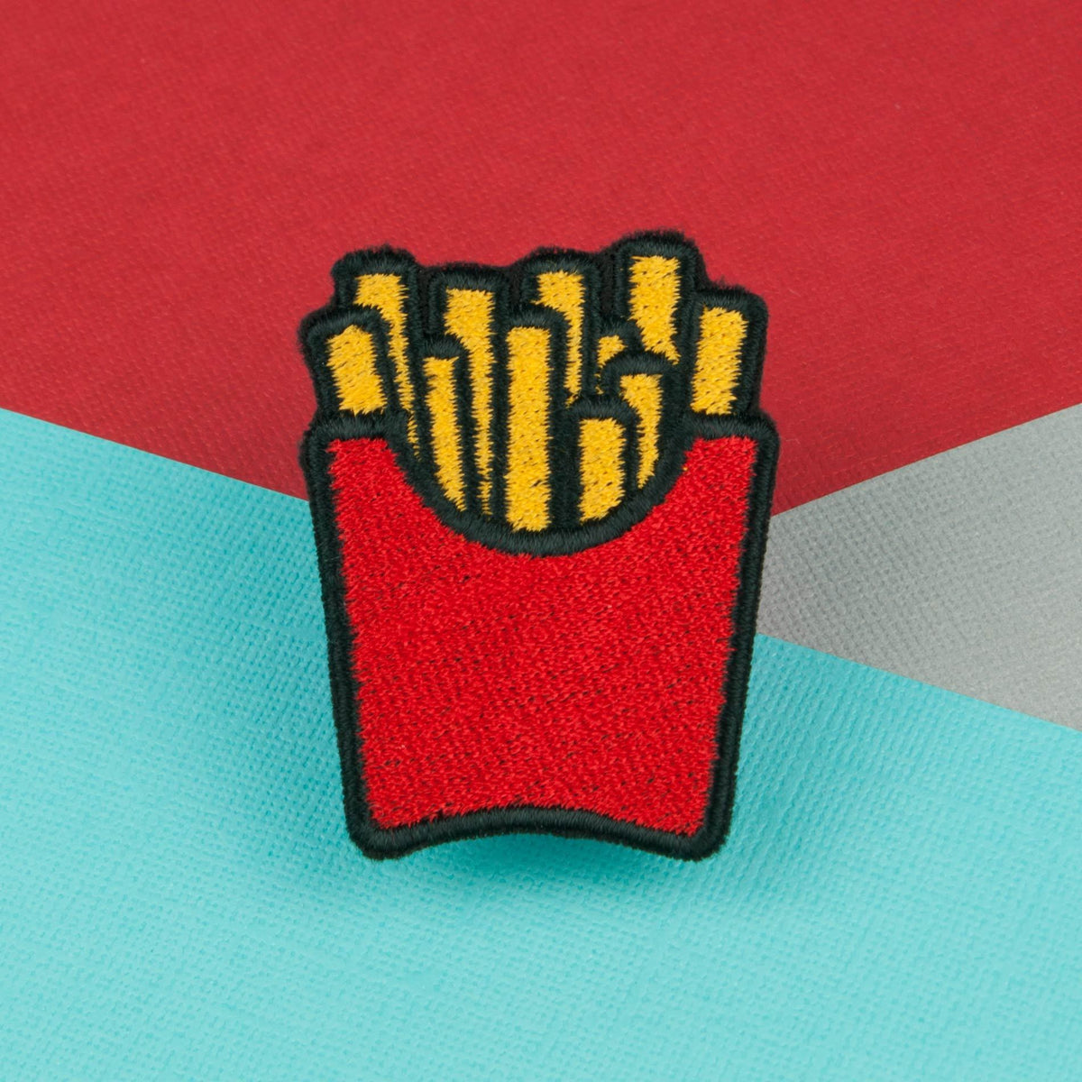 French fries iron on patch / food / patches / emoji / embroidery / patch / enamel pin / pin / embroidered patch / back patch / patches for jackets / badge / applique / embroidered / feminist patch / punk patches / iron on patches / punk patch / band patches / backpatch / patches iron on / appliques / sew on patch / jacket patch