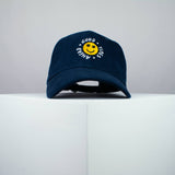 Good times ahead embroidered baseball cap navy / 90s / smiley / vintage / rainbow / embroidery / patch / hat / dad hat / cap / iron on patch / embroidered patch / badge / applique / embroidered / punk patches / trucker hat / snapback / caps / dad hats / baseball hat / mens hat / womens hat / embroidered hat / dad cap / embroidered cap