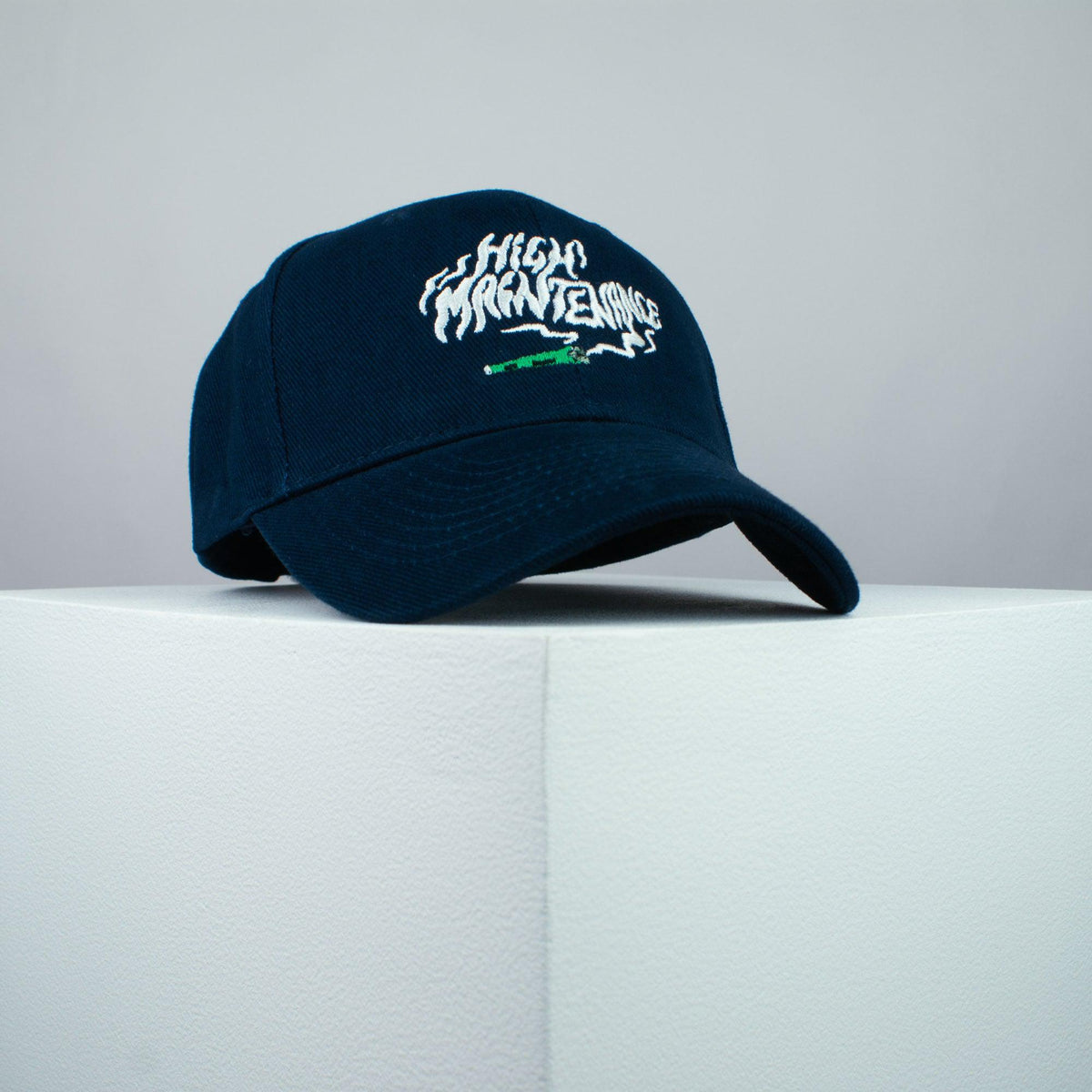 High maintenance embroidered baseball cap (8 hat colours) / weed / marijuana / cannabis / hemp / embroidery / patch / dad / hat / cap / clothing // Hatty Hats / iron on patch / dad hat embroidered patch / badge / applique / embroidered / punk patches / trucker hat / snapback / caps / dad hats / baseball hat / mens hat / womens hat / embroidered hat / dad cap / embroidered cap 1