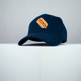 Hotdog embroidered baseball cap (8 hat colours) / food / hot dog / sausage / burger / embroidery / patch / hat / dad hat / cap / iron on patch / embroidered patch / badge / applique / embroidered / punk patches / trucker hat / snapback / caps / dad hats / baseball hat / mens hat / womens hat / embroidered hat / dad cap / embroidered cap 2