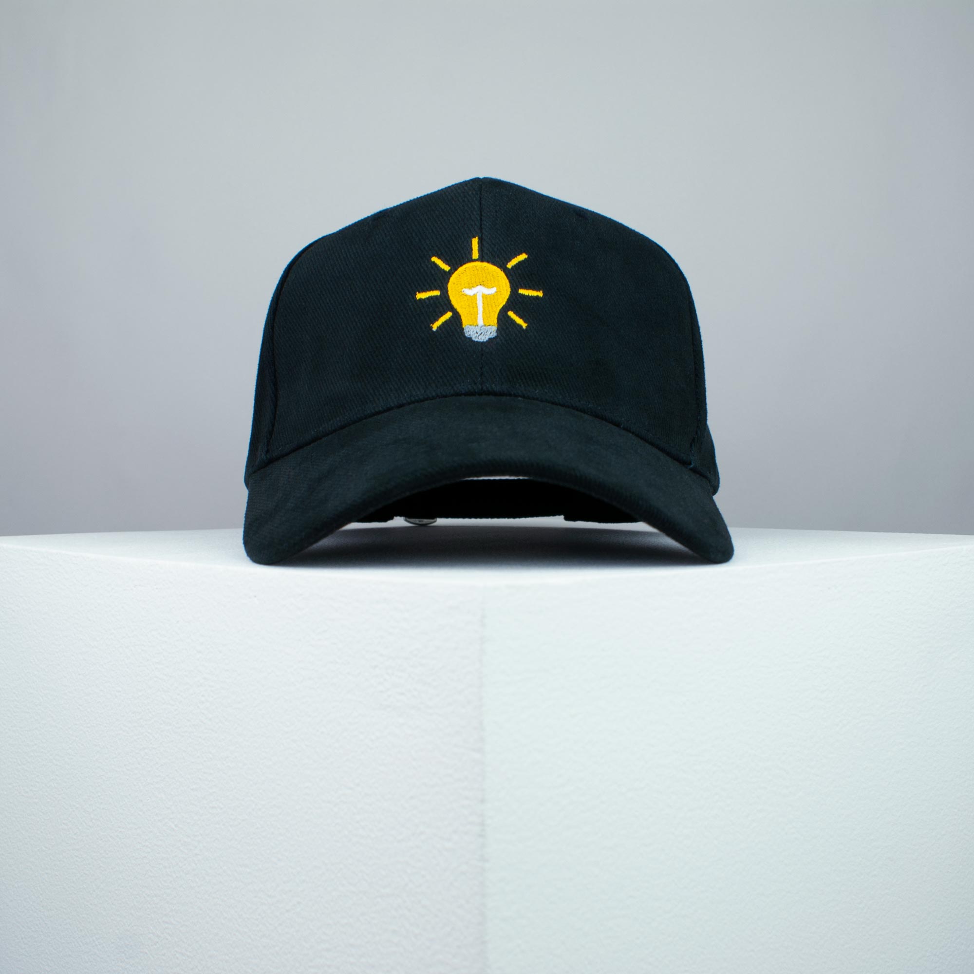 Light bulb embroidered baseball cap black / light / patches / feminist / embroidery / patch / hat / dad hat / cap / iron on patch / embroidered patch / badge / applique / embroidered / punk patches / trucker hat / snapback / caps / dad hats / baseball hat / mens hat / womens hat / embroidered hat / dad cap / embroidered cap / website