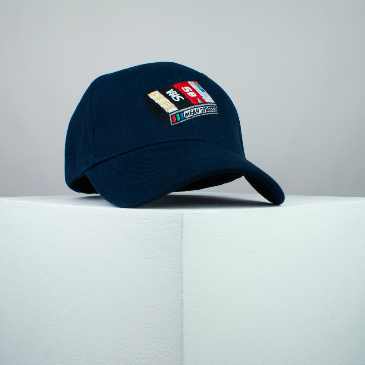Mean Streets movie embroidered baseball cap (8 hat colours) / Retro VHS / 90s / Video / Vintage / Gift for Him / embroidery / patch / dad / hat / cap / clothing // Hatty Hats / iron on patch / dad hat embroidered patch / badge / applique / embroidered / punk patches / trucker hat / snapback / caps / dad hats / baseball hat / mens hat / womens hat / embroidered hat / dad cap / embroidered cap 1